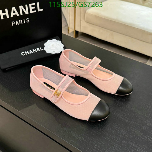 Chanel Women's Mary Jane Flats - Pink Mesh & Black Cap-Toe Sheepskin Shoes