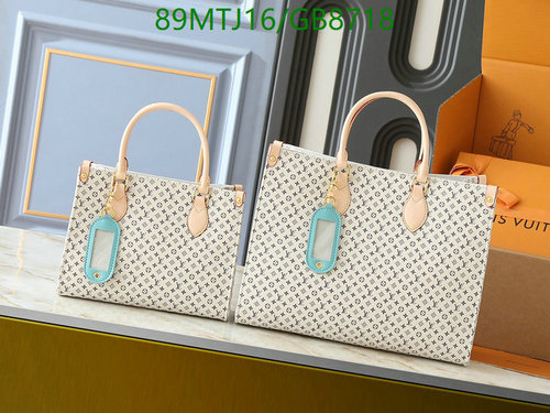 Louis Vuitton Stylish Monogram Coated Canvas Tote Bag for Everyday Elegance