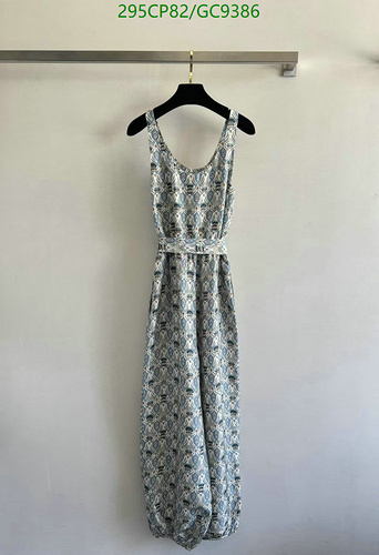 Loro Piana Women's Sleeveless Jumpsuit with Patterned Design and Tie Waist