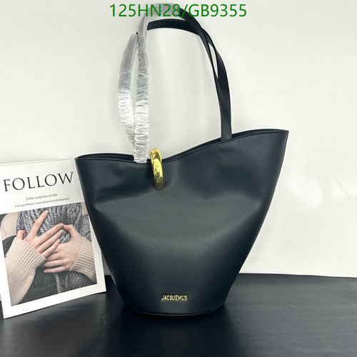 Jacquemus Le Chiquito Moyen Tote Bag - Genuine Leather Shoulder Handbag