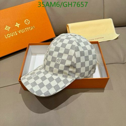 Louis Vuitton Damier Azur Cap - Stylish Checkered Baseball Hat