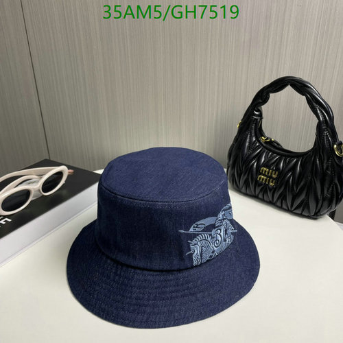 Stylish Denim Bucket Hat with Unique Embroidered Design - Perfect for Casual Wear