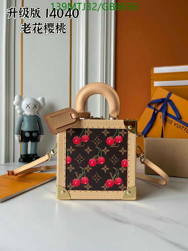 Louis Vuitton Cherry Monogram Trunk Bag - Authentic Leather Crossbody