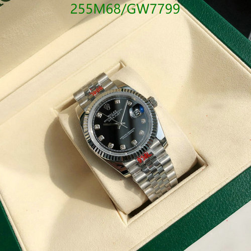 Rolex-Datejust 36mm Automatic Watch - Stainless Steel & Sapphire Glass