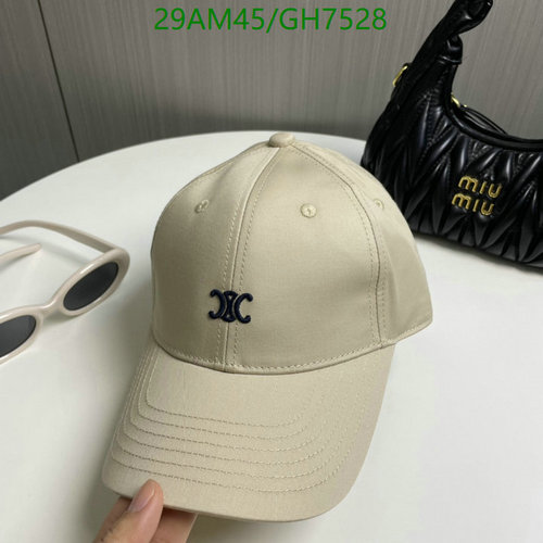 Celine Triomphe Logo Baseball Cap - Stylish & Adjustable for Everyday Wear