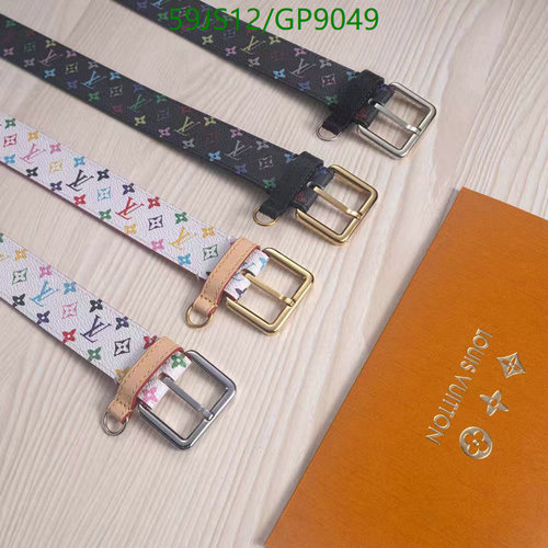 Louis Vuitton Multicolor Monogram Belts - Stylish and Versatile Accessories