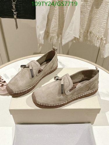 Brunello Cucinelli Women's Suede Espadrille Loafers - Comfortable & Stylish