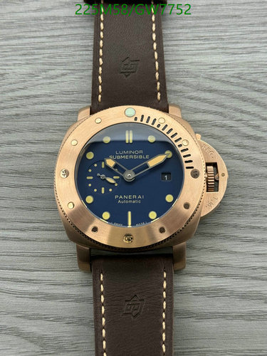 Panerai Luminor Submersible Automatic Watch - 44mm Stainless Steel & Mineral Glass