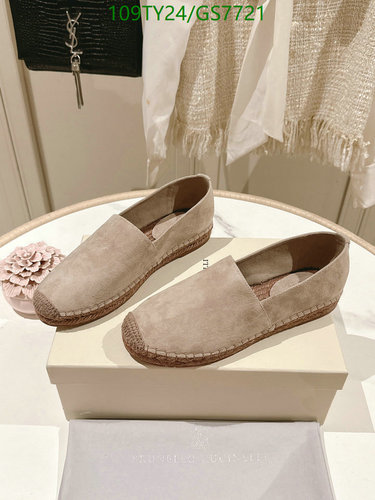 Brunello Cucinelli Women's Cowhide Espadrille Loafers - EU 35-42