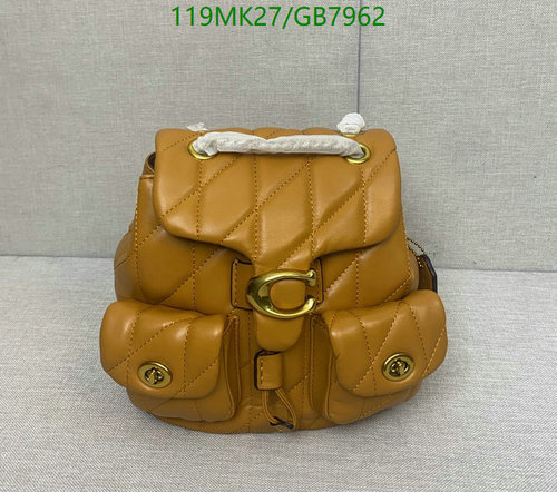 Coach Quilted Sheepskin Mini Backpack - Stylish & Compact Everyday Bag
