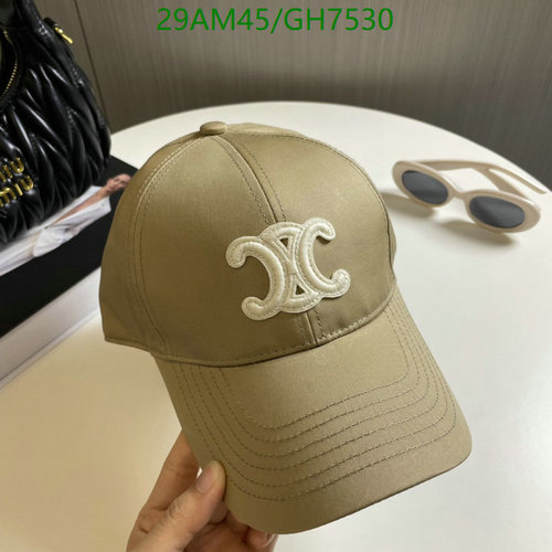 Celine Triomphe Logo Baseball Cap - Stylish & Comfortable Headwear