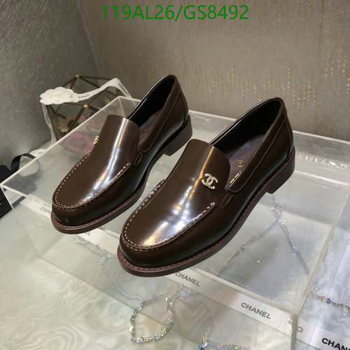 Chanel Women's Classic Brown Leather Loafers with CC Logo - EU35-41