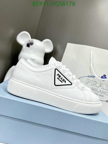 Prada Women's Canvas Low-Top Sneakers - Stylish & Comfortable Everyday Shoes