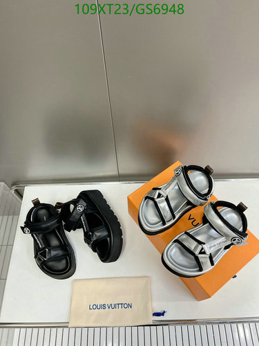 Louis Vuitton Women's Platform Sandals - Sheepskin Comfort & Style