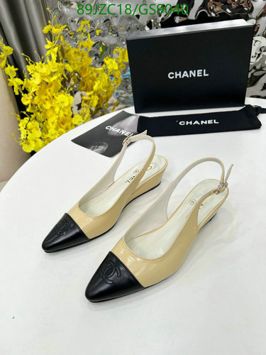 Chanel Women's Slingback Pumps - Elegant Sheepskin Heels for Everyday Style