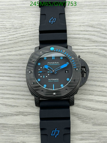 Panerai Submersible Automatic Watch - 44mm Stainless Steel & Mineral Glass