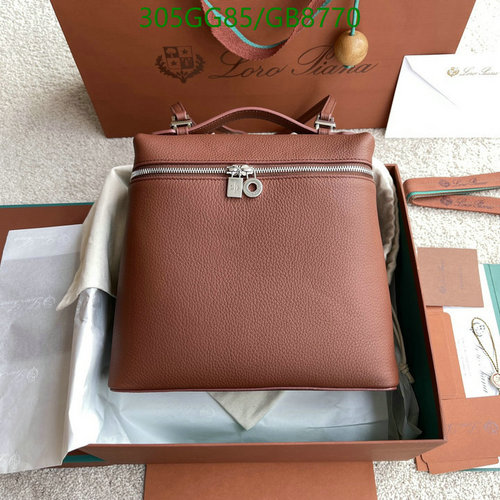 Loro Piana Top Handle Leather Bag - Luxurious Daily Carryall for Women
