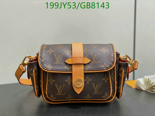 Louis Vuitton Monogram Canvas Shoulder Bag - Elegant Everyday Crossbody