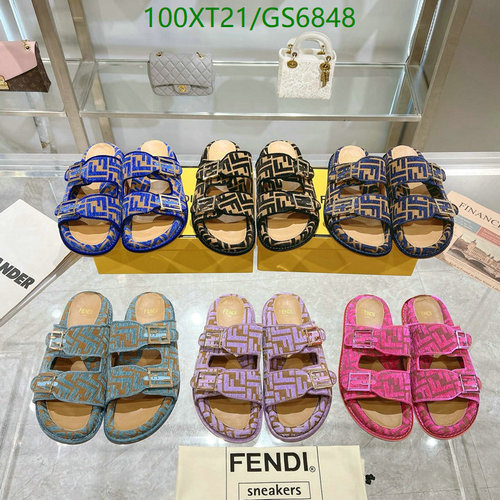 Fendi Women's Sheepskin Sandals - Stylish & Comfortable Footwear