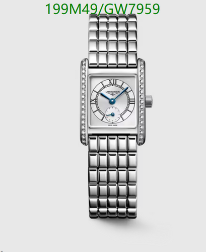 Longines Women's Elegant Quartz Watch with Sapphire Glass & Diamond Accents