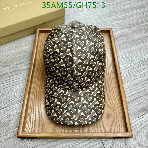 Burberry Monogram Motif Cotton Baseball Cap - Stylish & Adjustable Hat