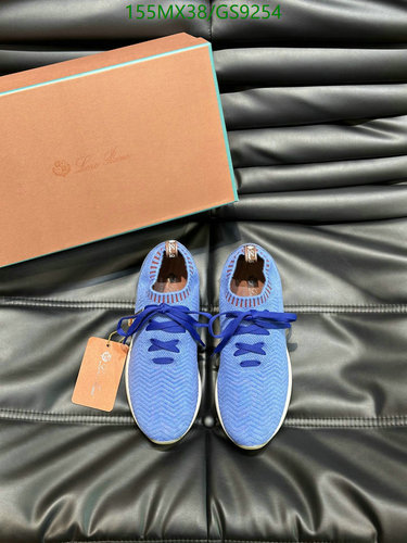 Loro Piana Men's Blue Flyweave Sneakers - EU38-46 with Original Box