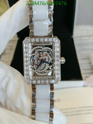 Chanel J12 White Ceramic Watch with Diamond Bezel & Skeleton Dial