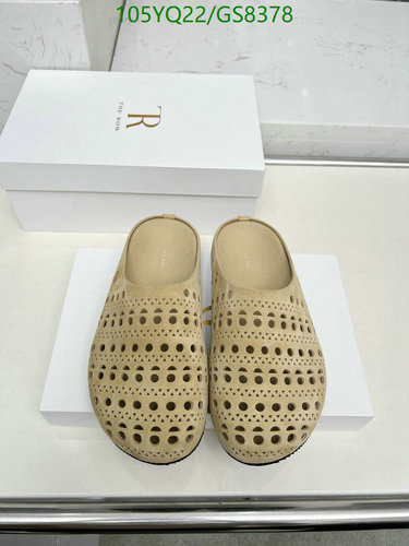 The Row Women's Perforated Suede Mules - Comfortable & Stylish Slip-On Shoes
