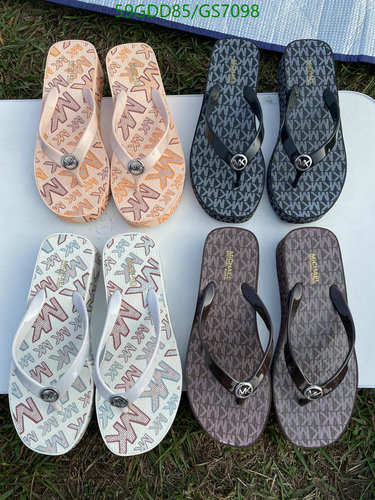 Michael Kors Women's MK Logo Flip Flop Sandals