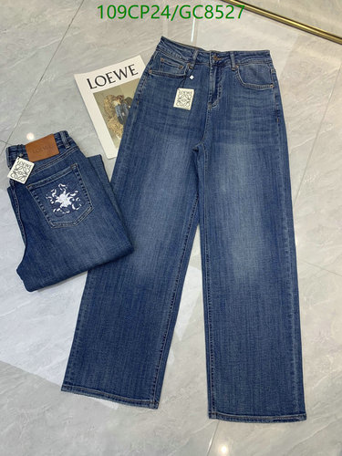 LOEWE Women's High-Waist Straight Leg Jeans - Comfortable & Stylish Denim