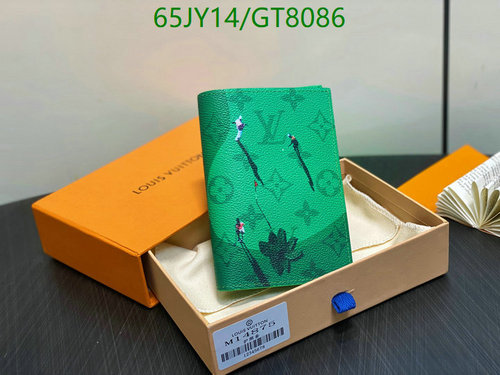 Louis Vuitton Green Monogram Leather Wallet - Compact & Stylish Billfold