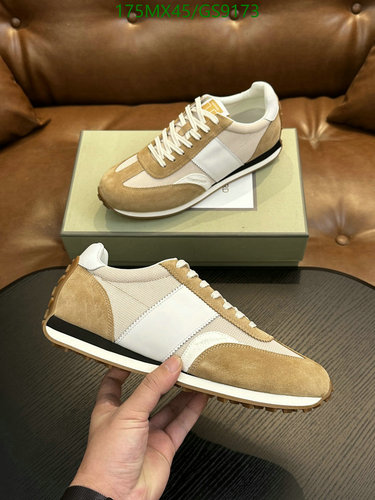 Tom Ford Men's Luxury Suede & Leather Sneakers - Tan & White Runner Shoes