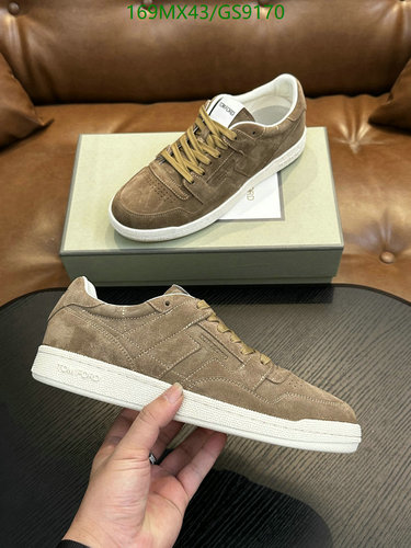 Tom Ford Men's Nubuck Leather Low-Top Sneakers - Stylish & Comfortable