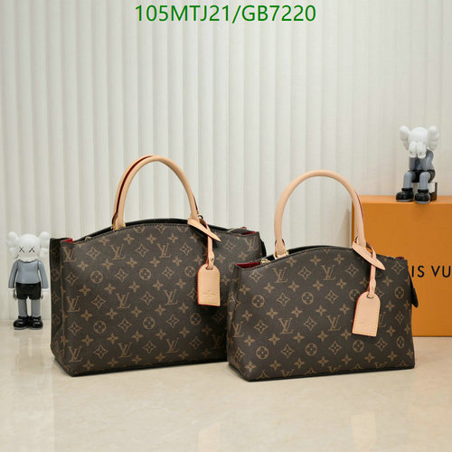 Louis Vuitton Monogram Canvas Handbag - Elegant Everyday Shoulder Bag for Women