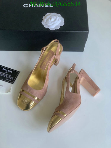 Chanel Women's Slingback Pumps - Elegant Cowhide & Sheepskin Heels