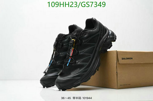 Salomon Unisex Black Trail Running Shoes for Outdoor Adventures - EU36-45