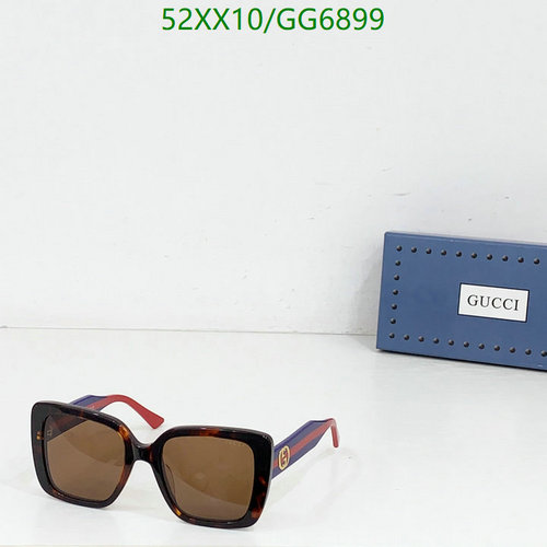 Gucci GG6899 Square Tortoiseshell Sunglasses