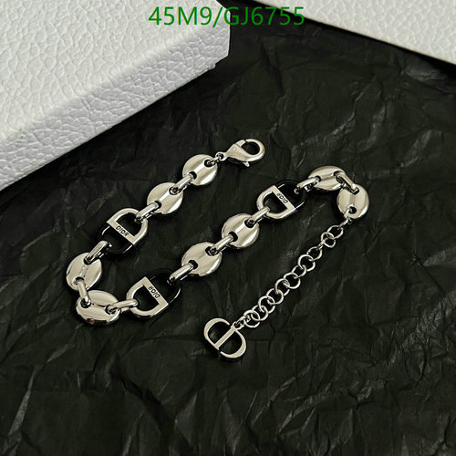 Dior CD Link Bracelet - Silver-Tone Metal 6 Dior CD Link Bracelet - Silver-Tone Metal