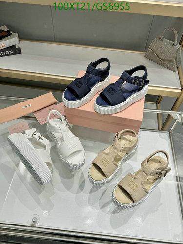 Miu Miu Women's Platform Sandals - Stylish & Comfortable Designer Footwear