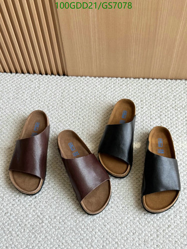Birkenstock Unisex Cork Footbed Slide Sandals - Comfort & Style