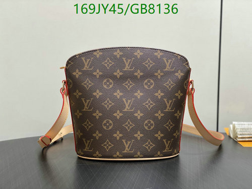Louis Vuitton Monogram Canvas Shoulder Bag - Elegant & Durable Coated Canvas 2 Louis Vuitton Monogram Canvas Shoulder Bag - Elegant & Durable Coated Canvas