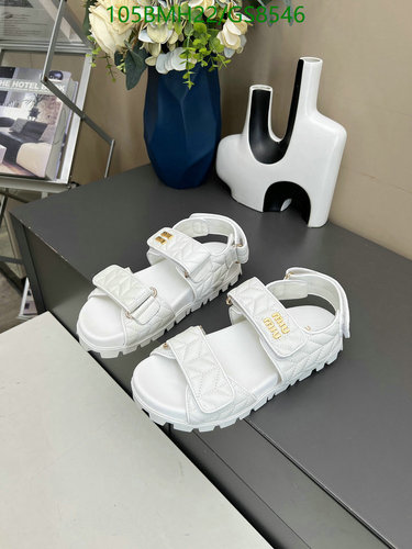 Miu Miu Women's Quilted Sheepskin Platform Sandals - EU 35-41