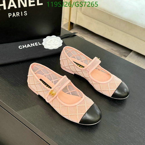 Chanel Women's Mary Jane Quilted Mesh Flats with Cap Toe - Luxury Designer Shoes