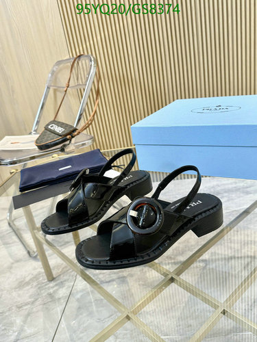 Prada Women's Patent Leather Slingback Sandals - Stylish & Comfortable