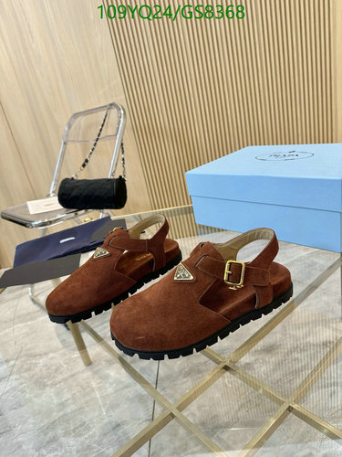 Prada Women's Sheepskin Slingback Sandals - Luxurious Comfort & Style