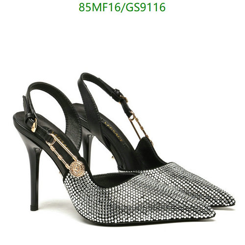 Versace Women's Embellished Slingback Pumps - Sparkling High Heels