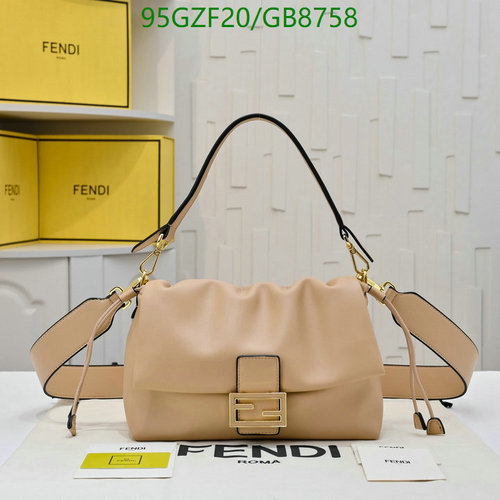 Fendi Genuine Leather Shoulder Bag - Elegant, Stylish & Versatile Handbag