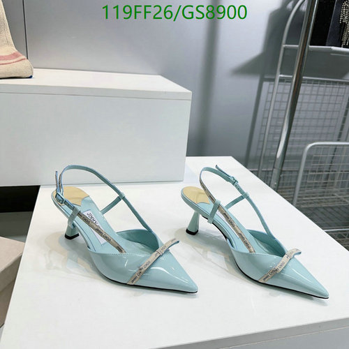 Jimmy Choo Women's Bing 65 Sky Blue Patent Leather Slingback Pumps