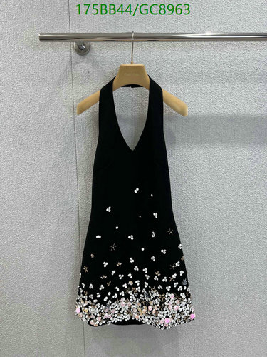 Miu Miu Women's Halter Neck Mini Dress with Sequin Embellishments