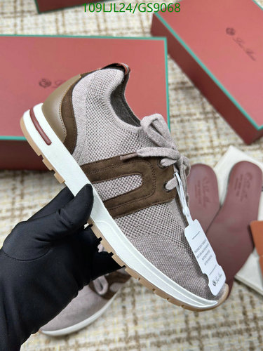 Loro Piana Men's Lightweight Sheepskin Sneakers - Comfortable & Stylish